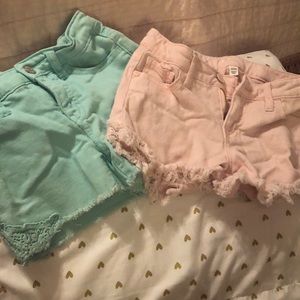 target brand denim shorts